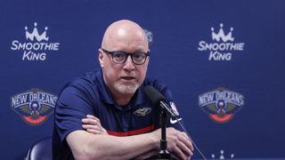 David Griffin fired. What's next for the Pelicans?. Photo by © Stephen Lew-Imagn Images